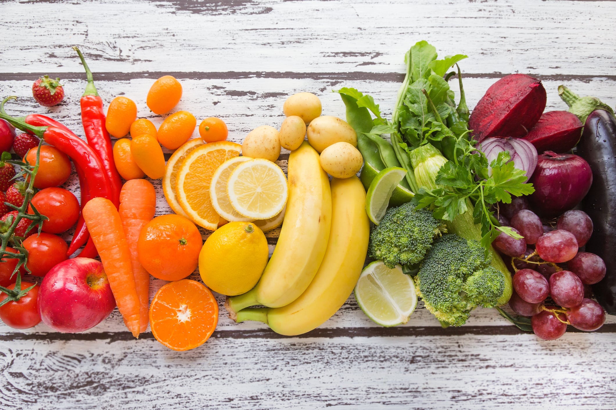 L’elogio di un’alimentazione a base di frutta e verdura